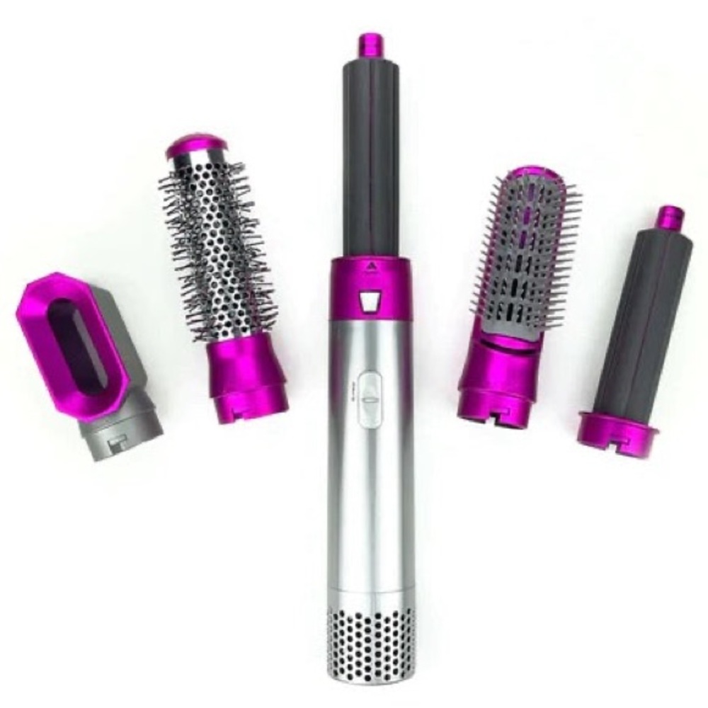 ✨5-in-1 Air Styler – Curl, Wave, Straighten & Volumize with One Tool!✨